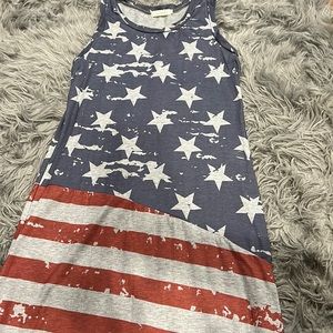 American Flag Maxi Dress